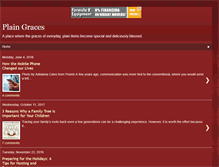 Tablet Screenshot of plaingraces.com